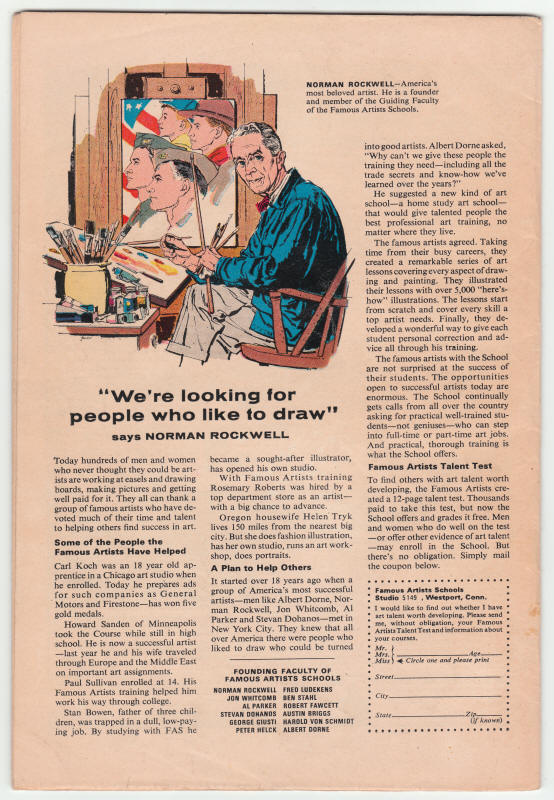 Daredevil #22 back cover