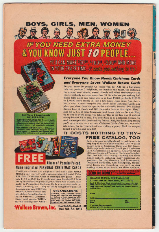 Daredevil #31 back cover