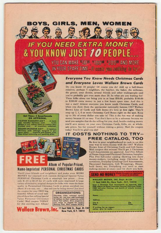 Daredevil #32 back cover