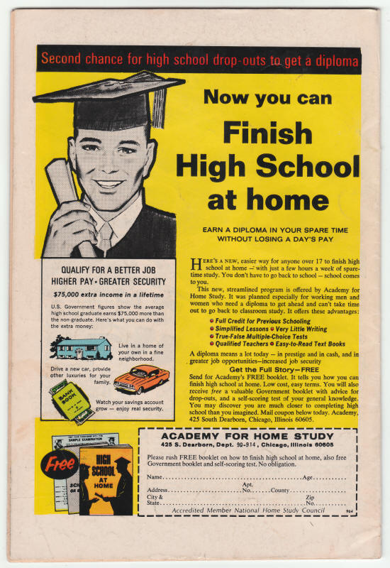 Daredevil #54 back cover