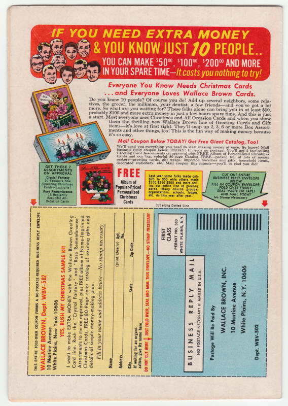 Daredevil #56 back cover