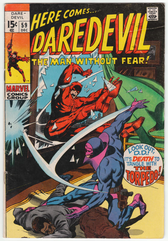 Daredevil #59 front cover