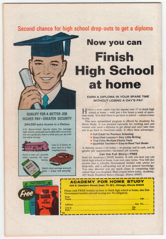 Daredevil #66 back cover