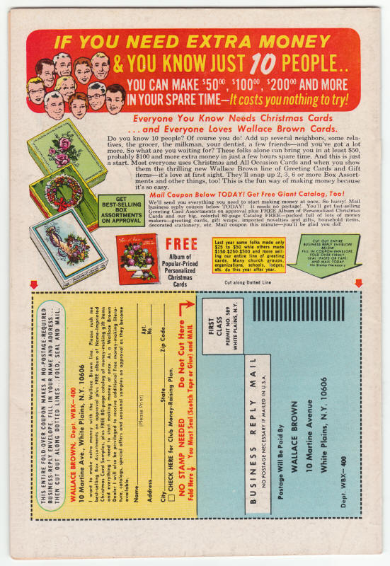 Daredevil #67 back cover