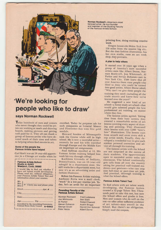 Daredevil #69 back cover