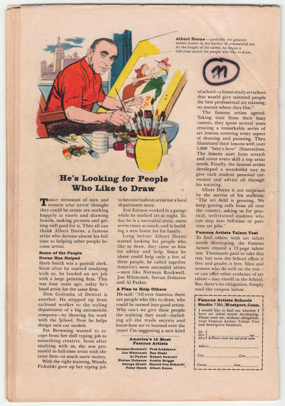 Daredevil #8 back cover