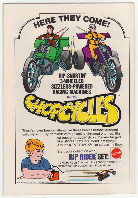 Daredevil #95 back cover