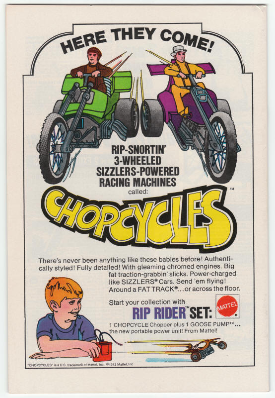 Daredevil #96 back cover