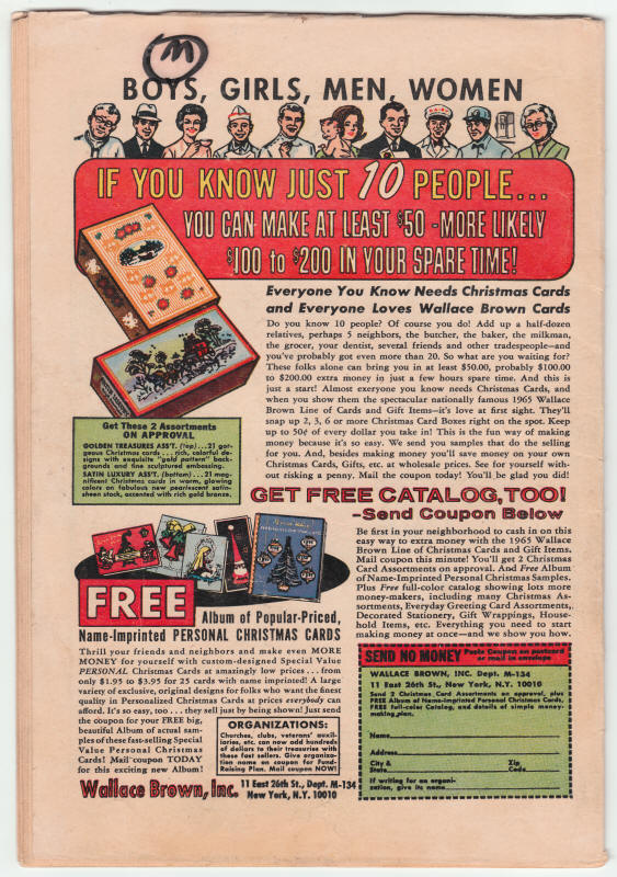 Daredevil #9 back cover