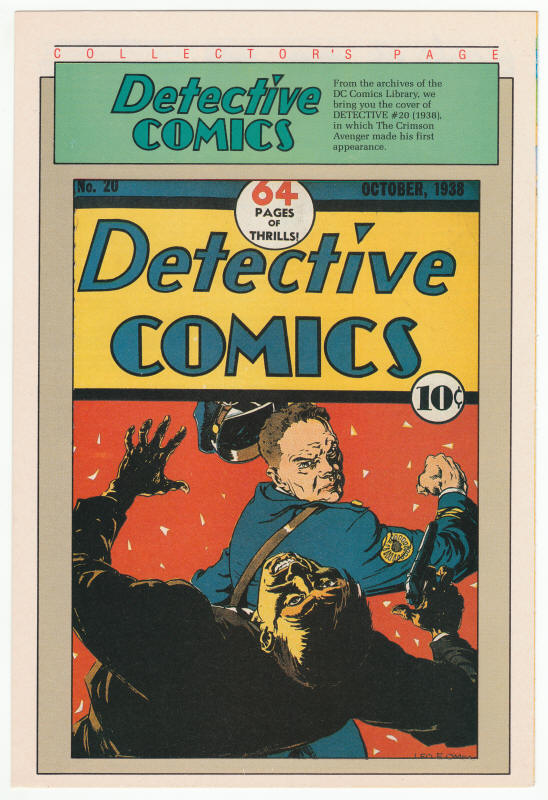 DC Direct Currents #1 back cover