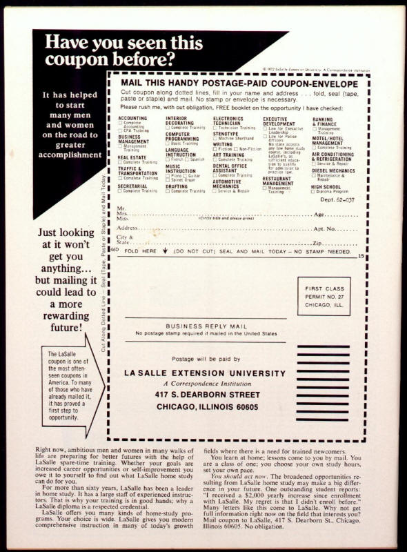 The Deadly Hands Of Kung Fu #8 back cover