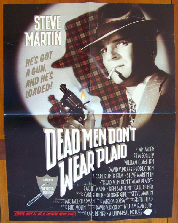 Dead Men Don't Wear Plaid Promo Poster