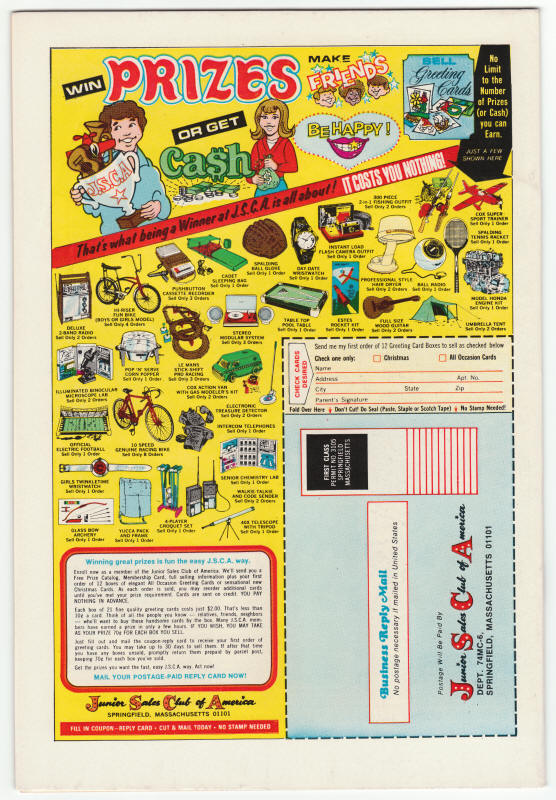 The Defenders #15 back cover