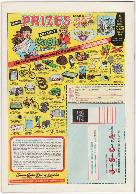 The Defenders #16 back cover