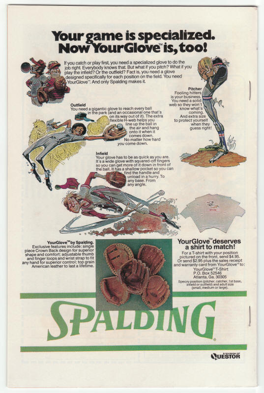 The Defenders #40 back cover