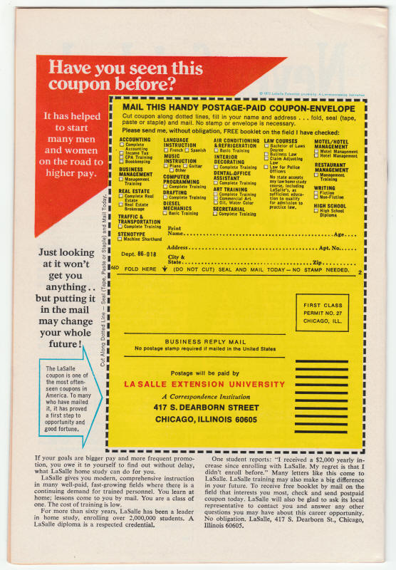 The Defenders 5 back cover