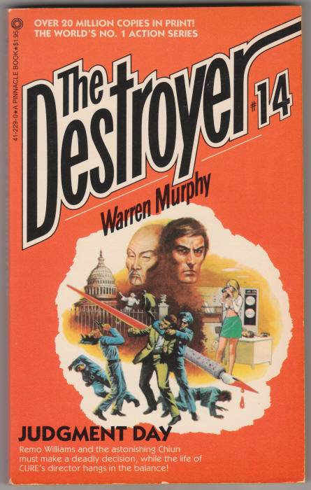 The Destroyer #14 Judgment Day Warren Murphy Richard Sapir front cover