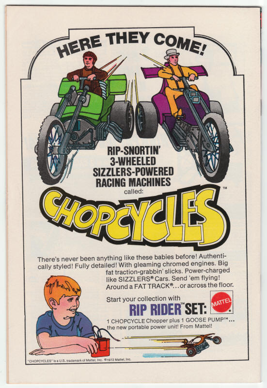 Doc Savage #3 back cover