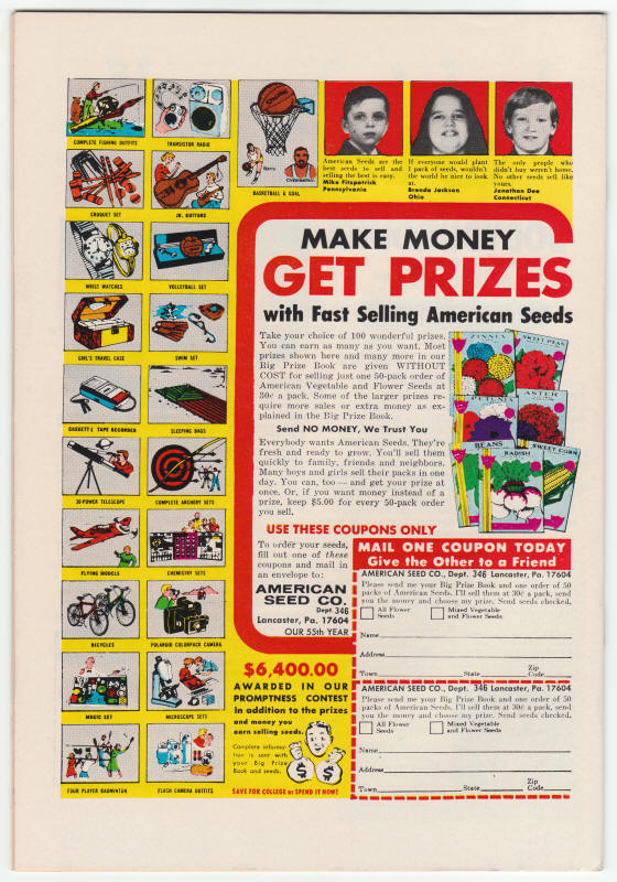 Doc Savage #5 back cover