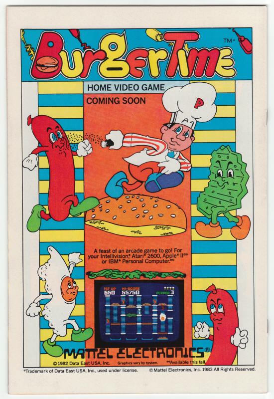 Doctor Strange #61 back cover