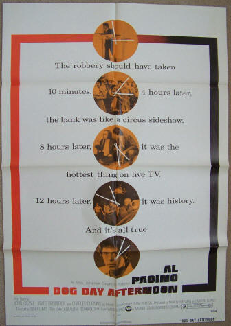 Dog Day Afternoon One Sheet Movie Poster