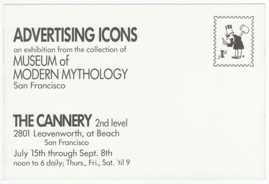 Museum Of Modern Mythology Doggie Diner Post Card