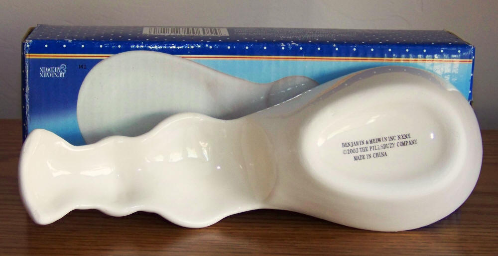Pillsbury Doughboy Spoon Rest back