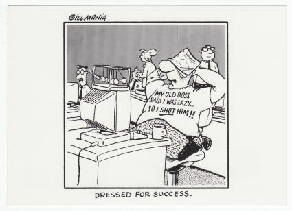 Dressed For Success Gilmania Post Card