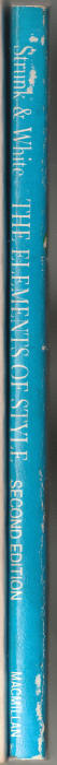The Elements Of Style spine