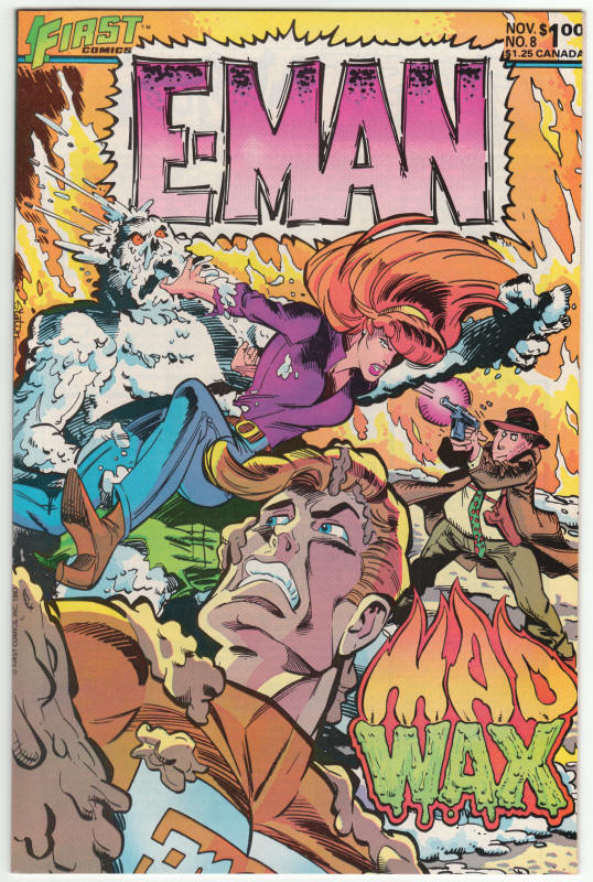 E-Man #8 front cover