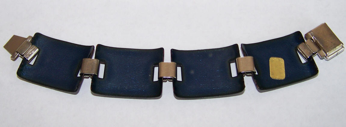 Enamel On Copper Italian Bracelet back