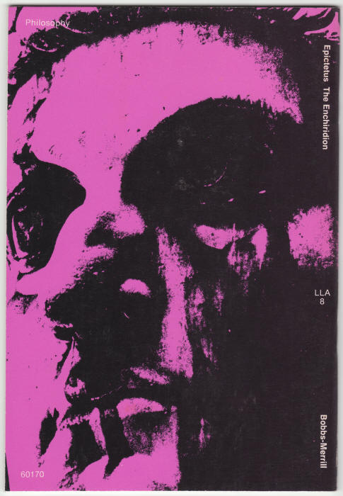 The Enchiridion by Epictetus back cover