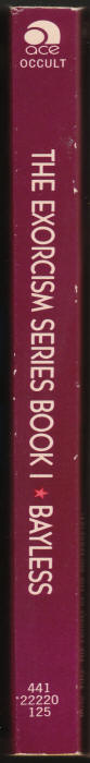 The Exorcism Series Book I spine