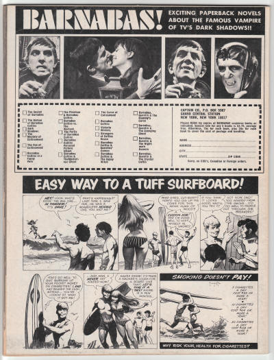 Famous Monsters Of Filmland #69 back cover