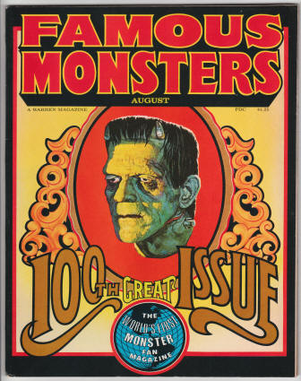 Famous Monsters Of Filmland #100