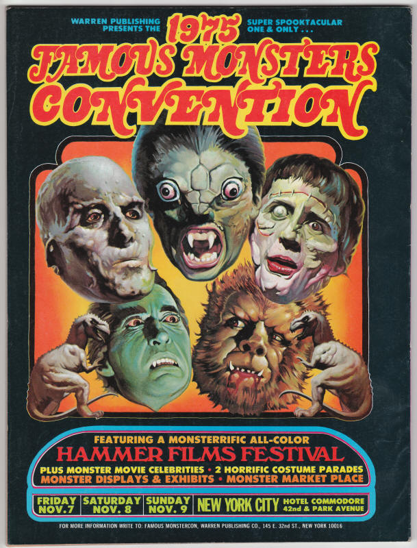 Famous Monsters Of Filmland 120 back cover