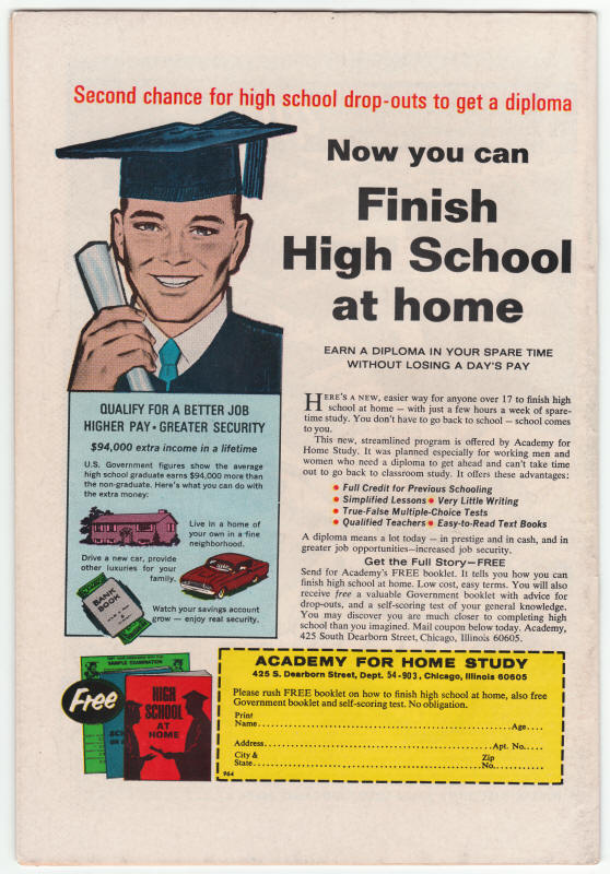 Fantastic Four 101 back cover