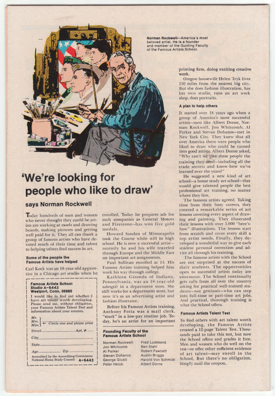 Fantastic Four 104 back cover