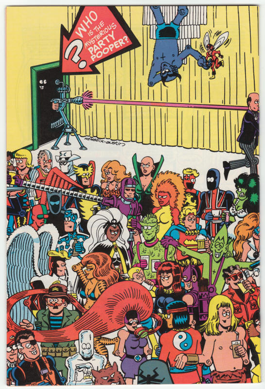 Fantastic Four Roast 1 back cover