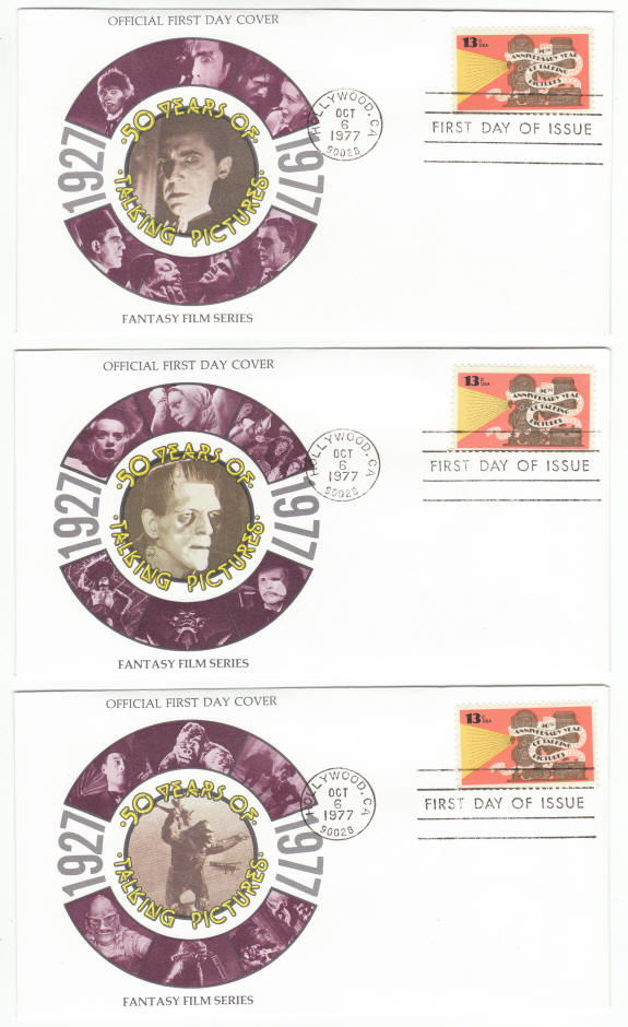Fantasy Film Series First Day Cover Set