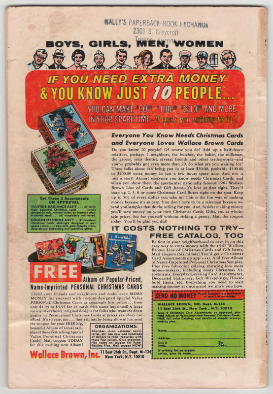 Fantasy Masterpieces #10 back cover