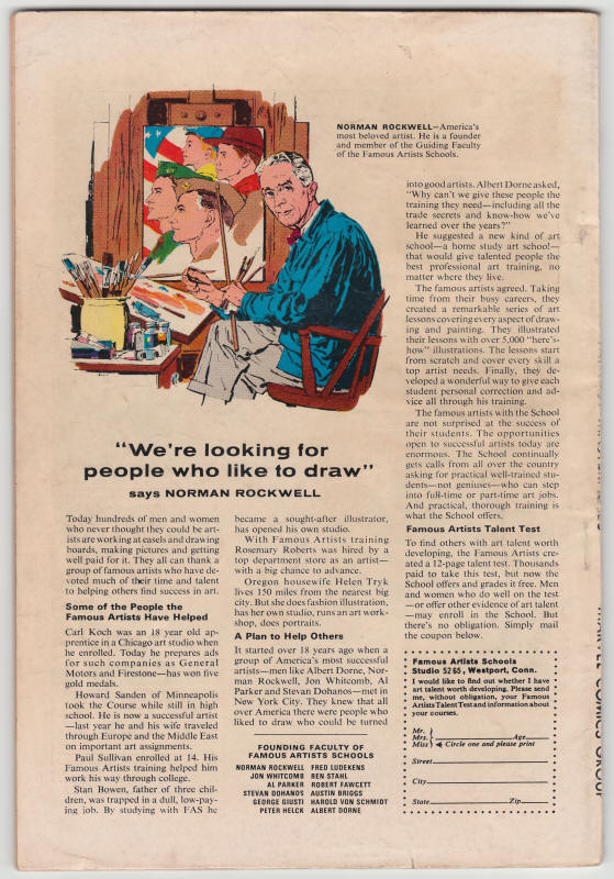 Fantasy Masterpieces #9 back cover