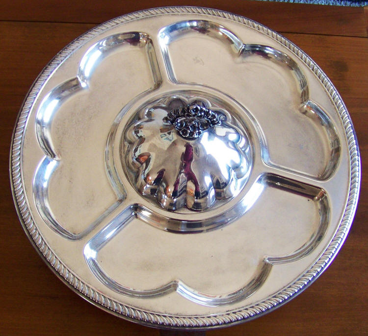 F. B. Rogers Silver Plated Lazy Susan