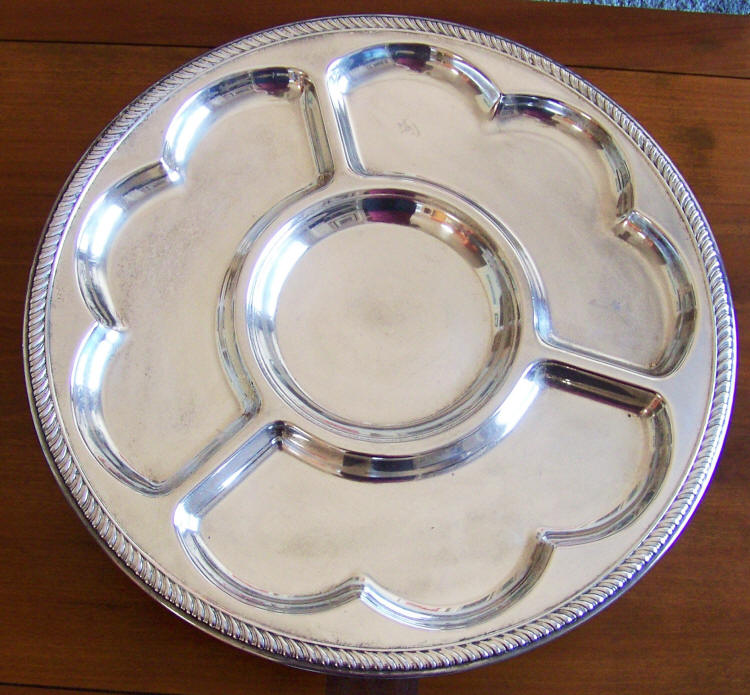 F. B. Rogers Silver Plated Lazy Susan