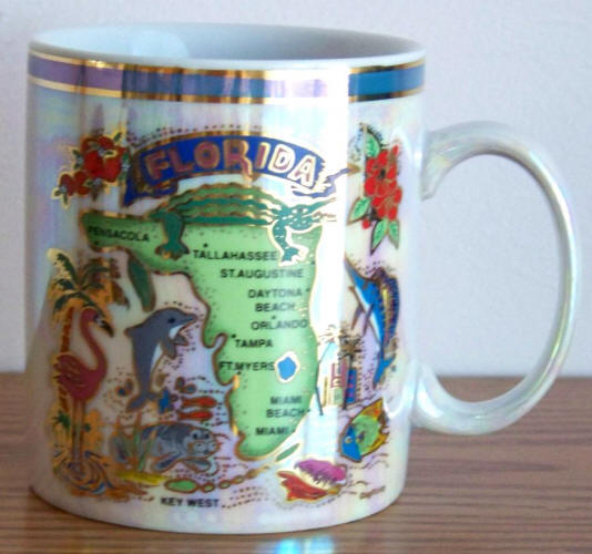 Florida State Ceramic Coffee Mug