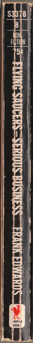 Flying Saucers Serious Business spine