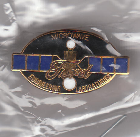 Ford Aerospace Microwave Engineering Labs Satellite Pin