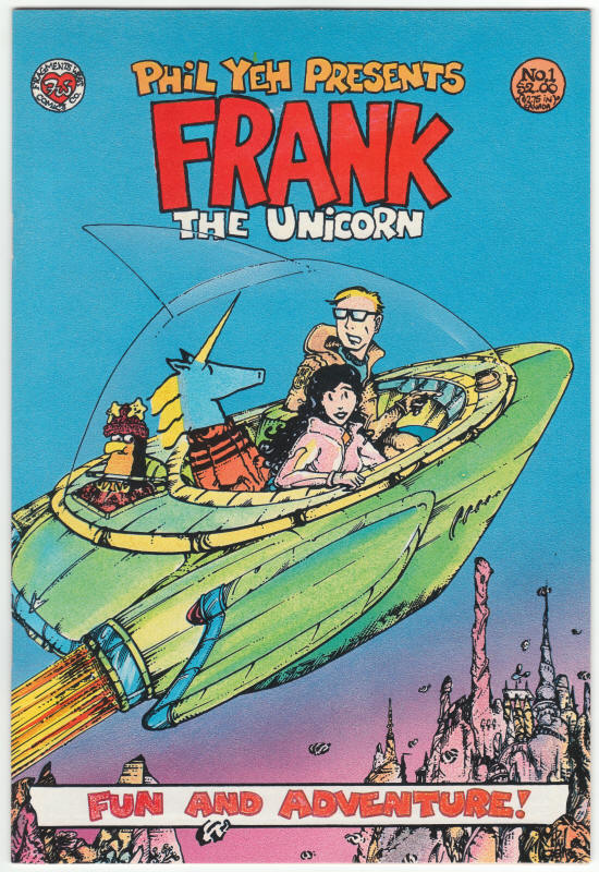 Frank The Unicorn #1 front cover