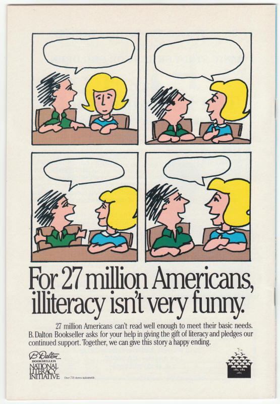 Frank The Unicorn #1 back cover