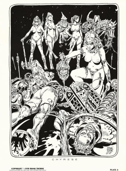 Wizards And Warrior Women Portfolio Plate 4